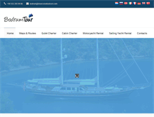 Tablet Screenshot of bluecruisebodrum.com